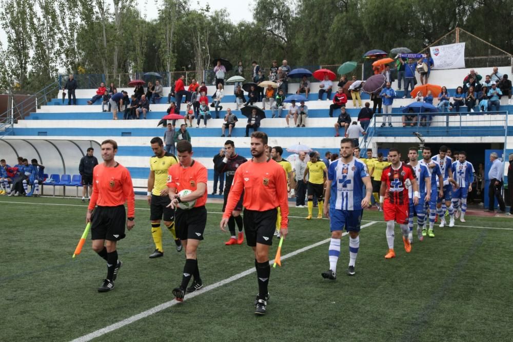 Partido entre el Lorca Deportiva y el Mar Menor