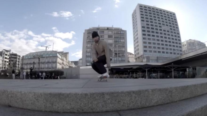 Vigo se hace un hueco en el vídeo del mejor skater del año