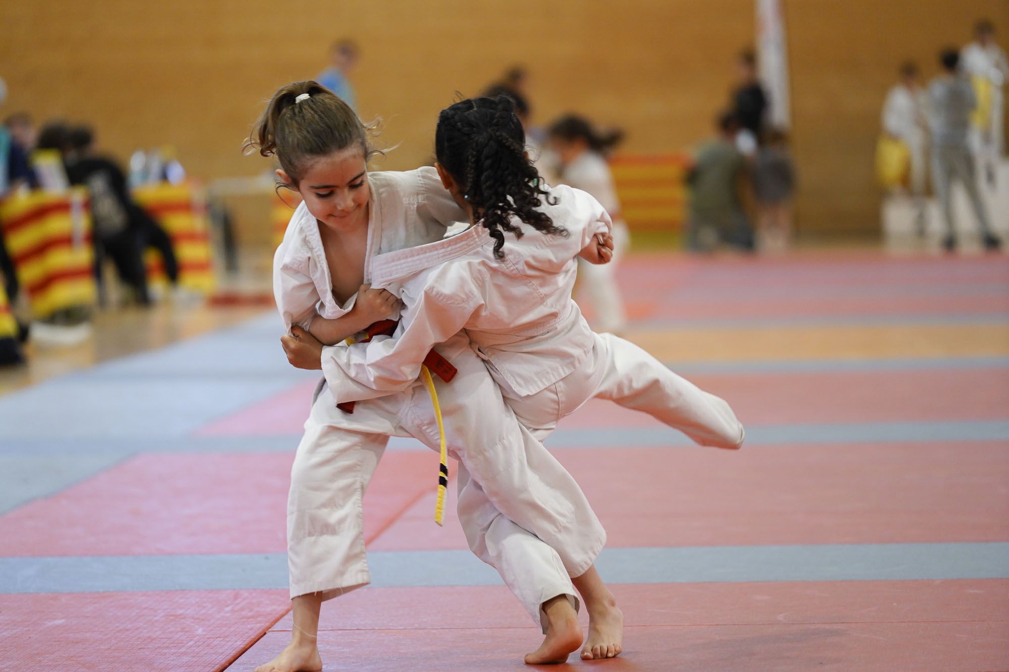 Les imatges del torneig infantil de judo de l'Escola 7