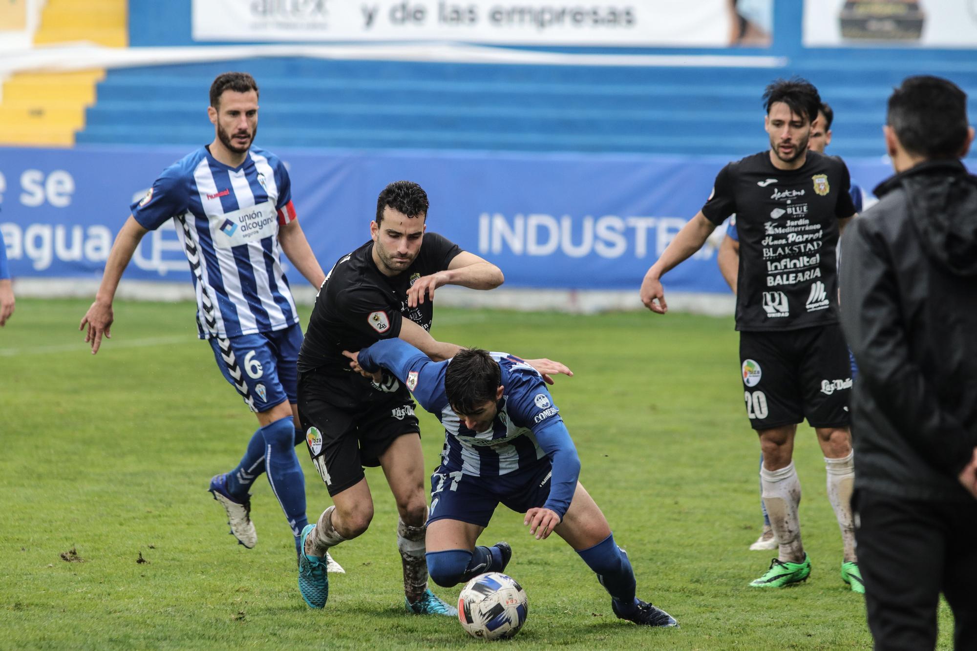 Alcoyano - Peña Deportiva: Las imágenes del partido