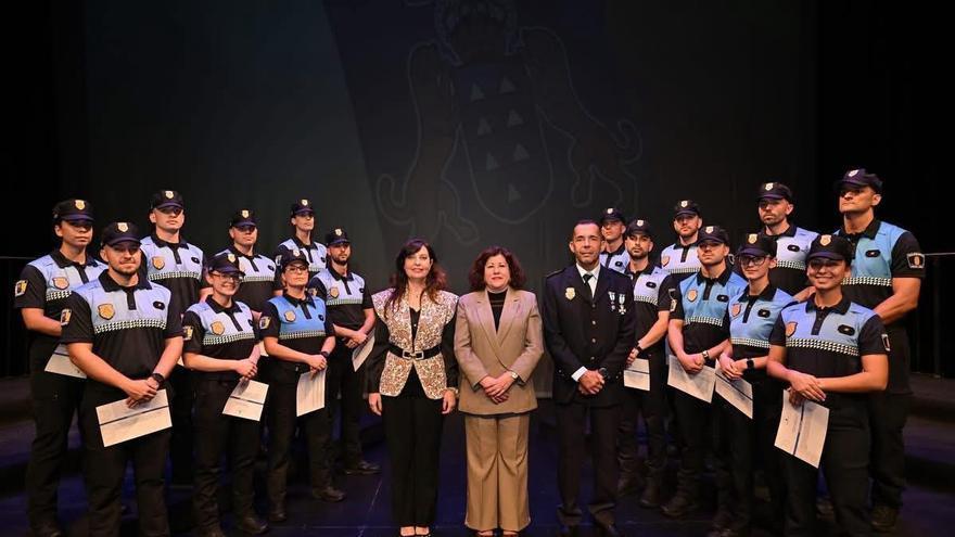 Tacoronte refuerza su seguridad con la incorporación de 16 nuevos agentes de Policía Local