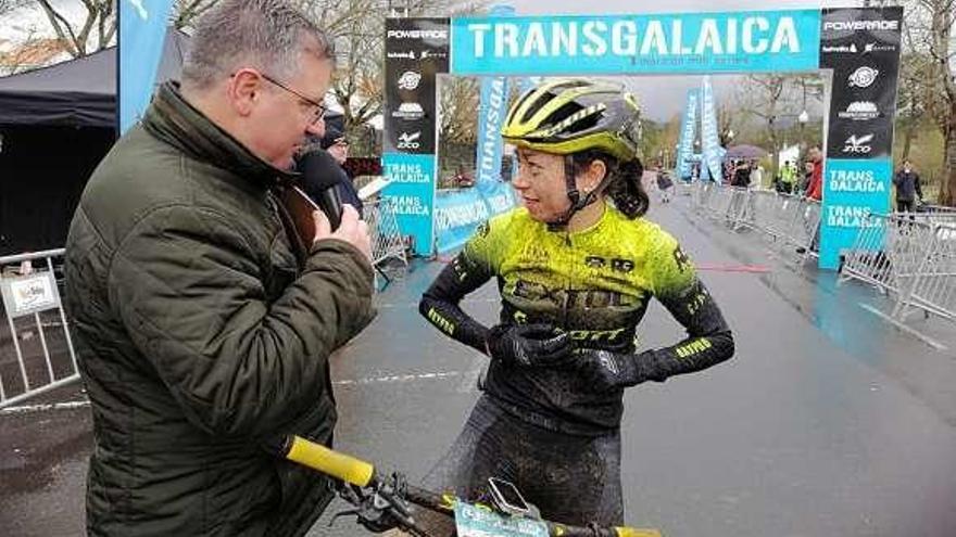 Susana Alonso mantiene al Extol MTB al frente de la Transgalaica de 2020