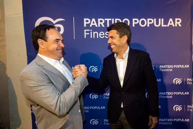 Presentación de Juanfran Pérez Llorca como candidato del PP a la alcaldía de Finestrat