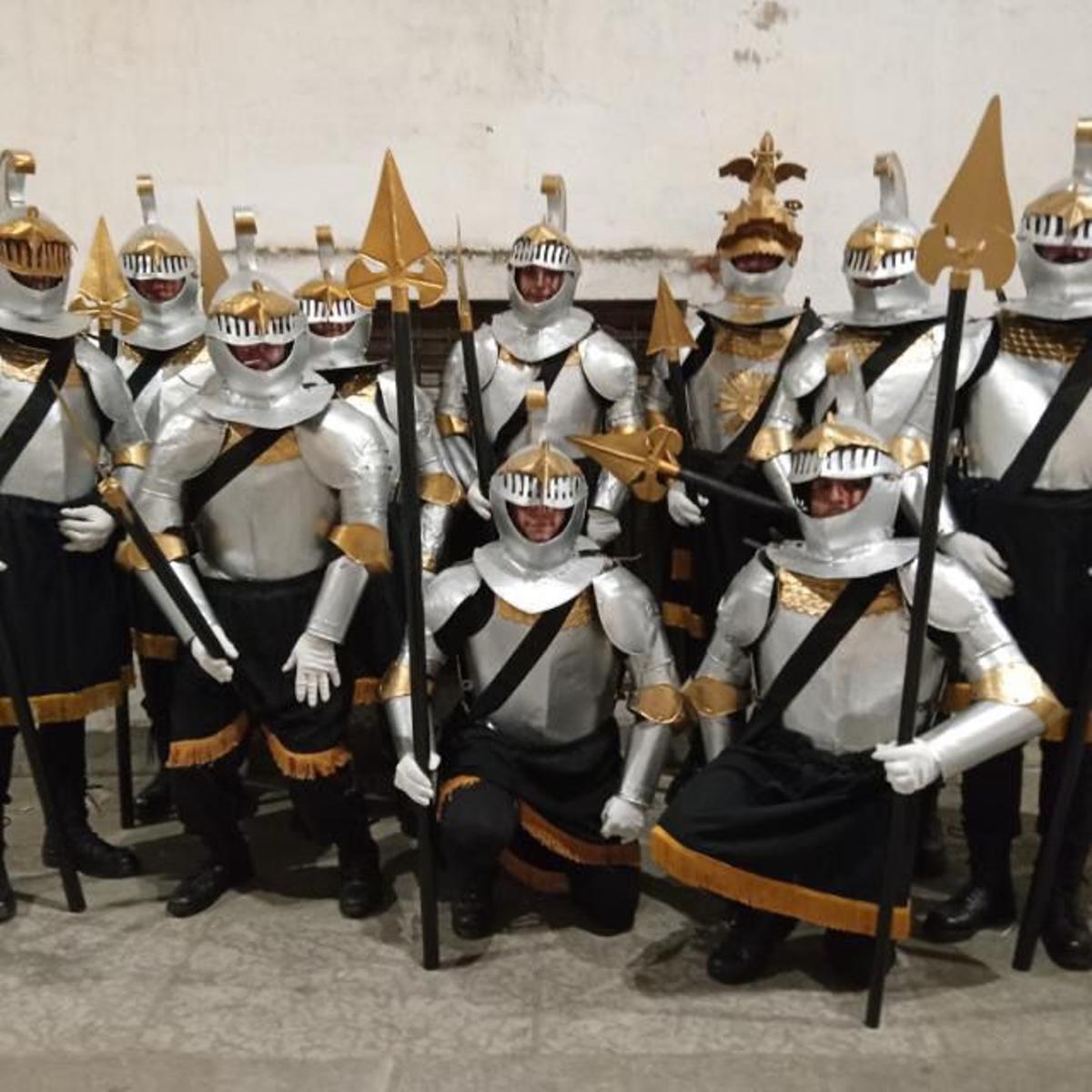 Foto de grupo de los 'llandats' de l'Alcúdia.