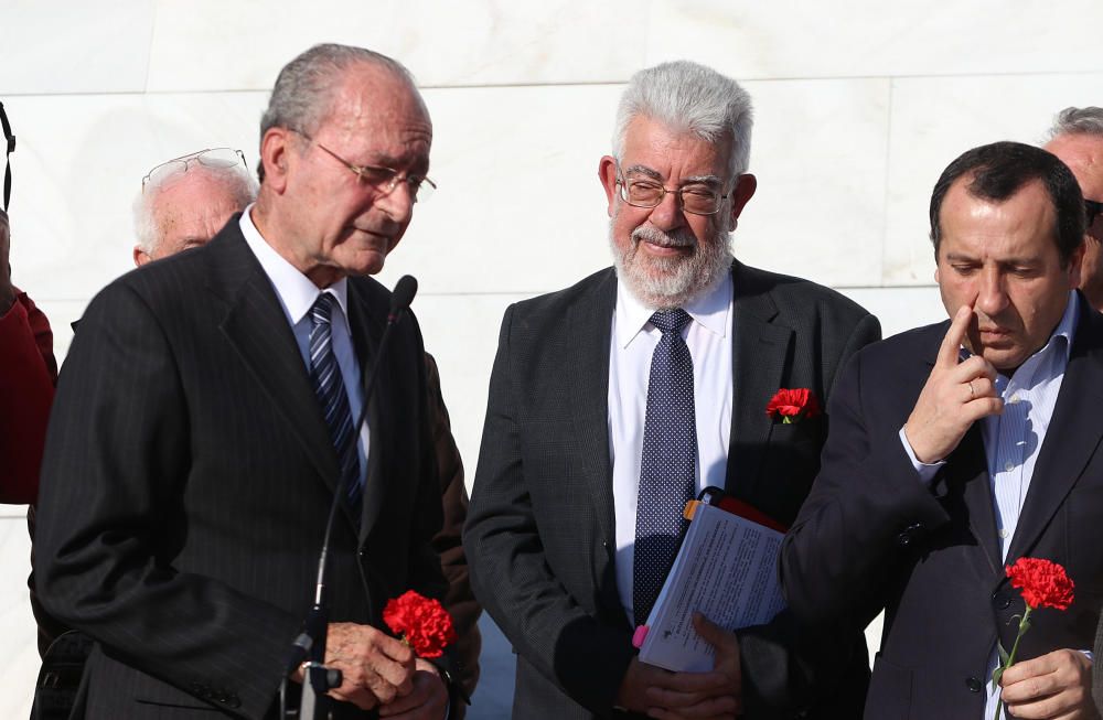 Primer homenaje oficial a las víctimas del franquismo en Málaga