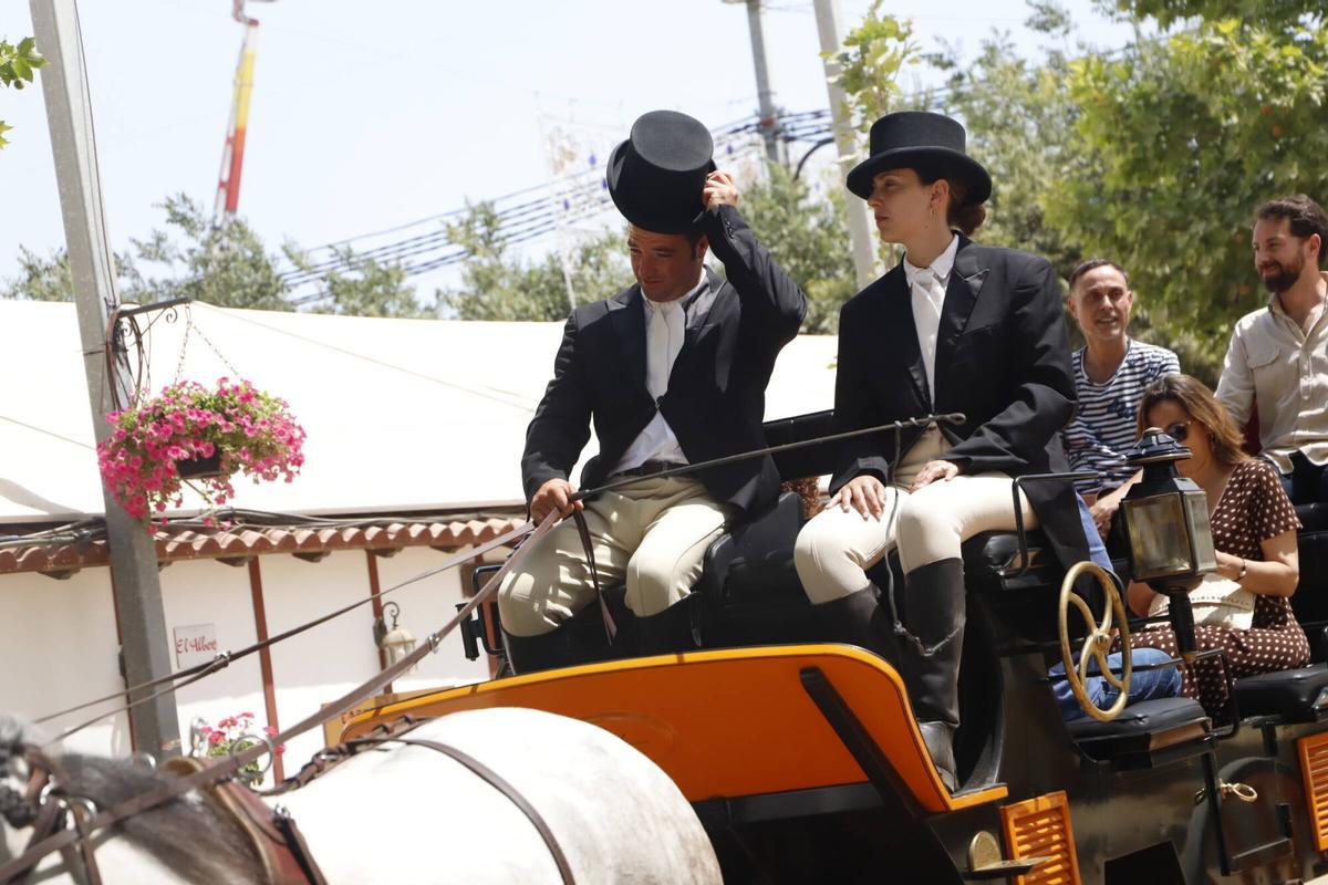 Elegancia ecuestre en la Feria de Córdoba