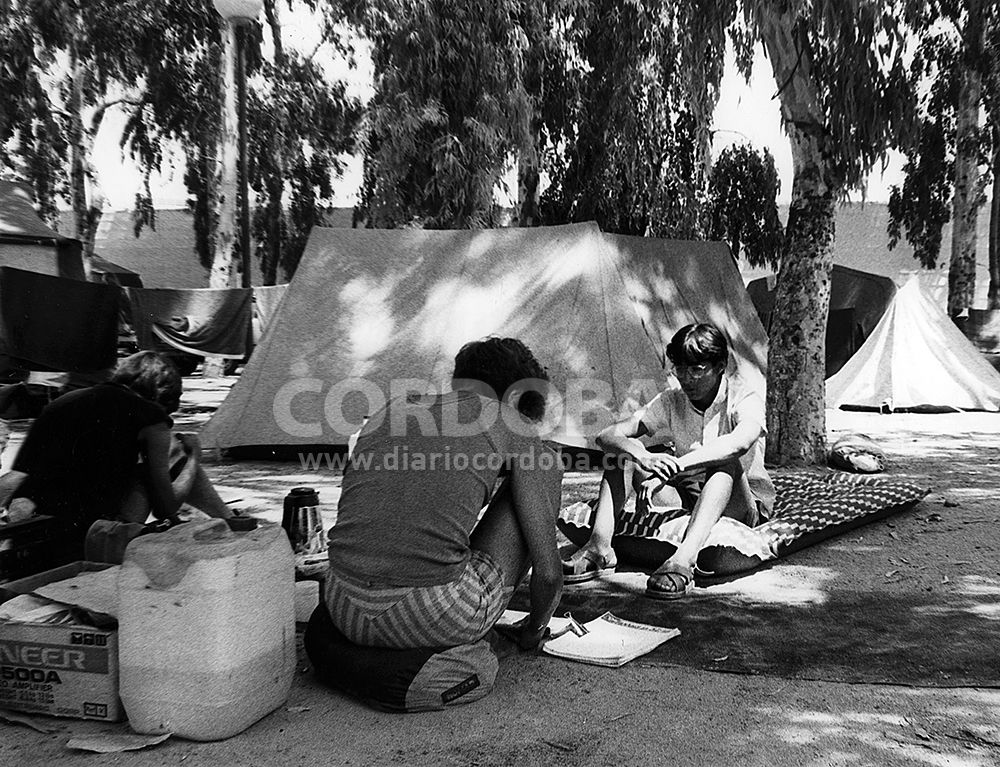 El camping de El Brillante, un espacio casi único