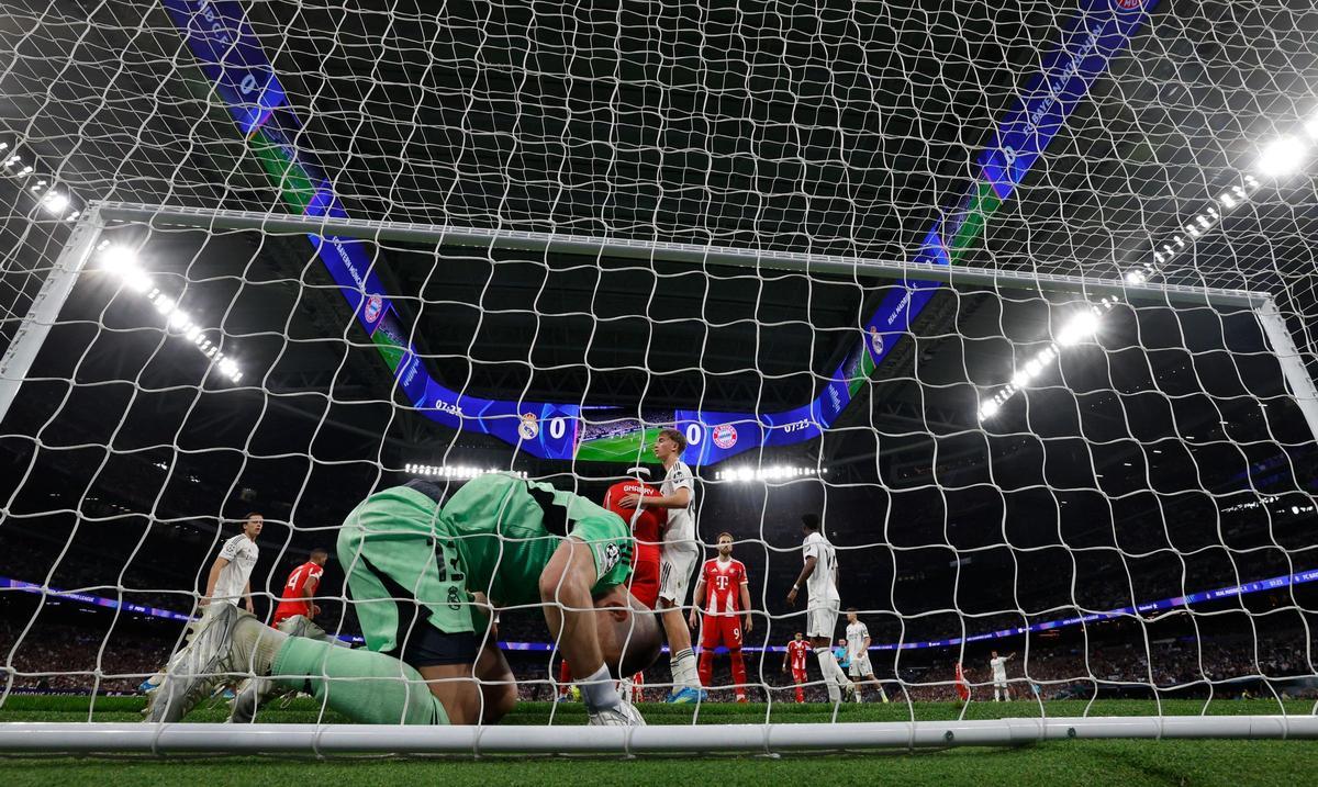 Lunin, tras el 0-1