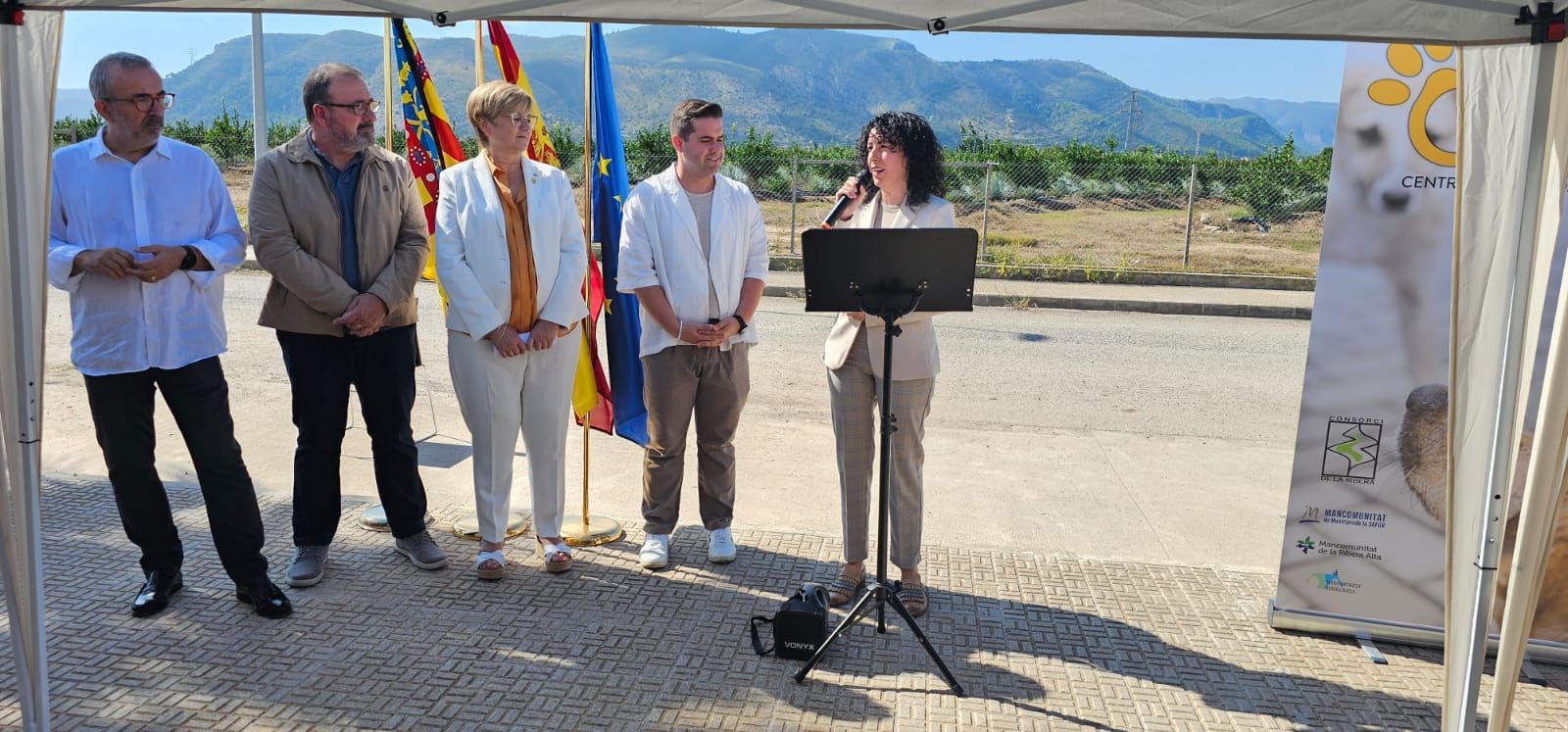 Inauguración del Centro de Acogida de Animales de la Safor en Tavernes de la Valldigna