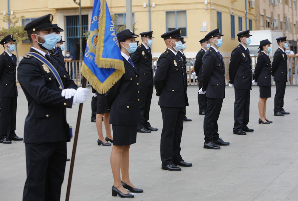 Acto institucional por el Patrón del Cuerpo Nacional de Policía en Sagunt.