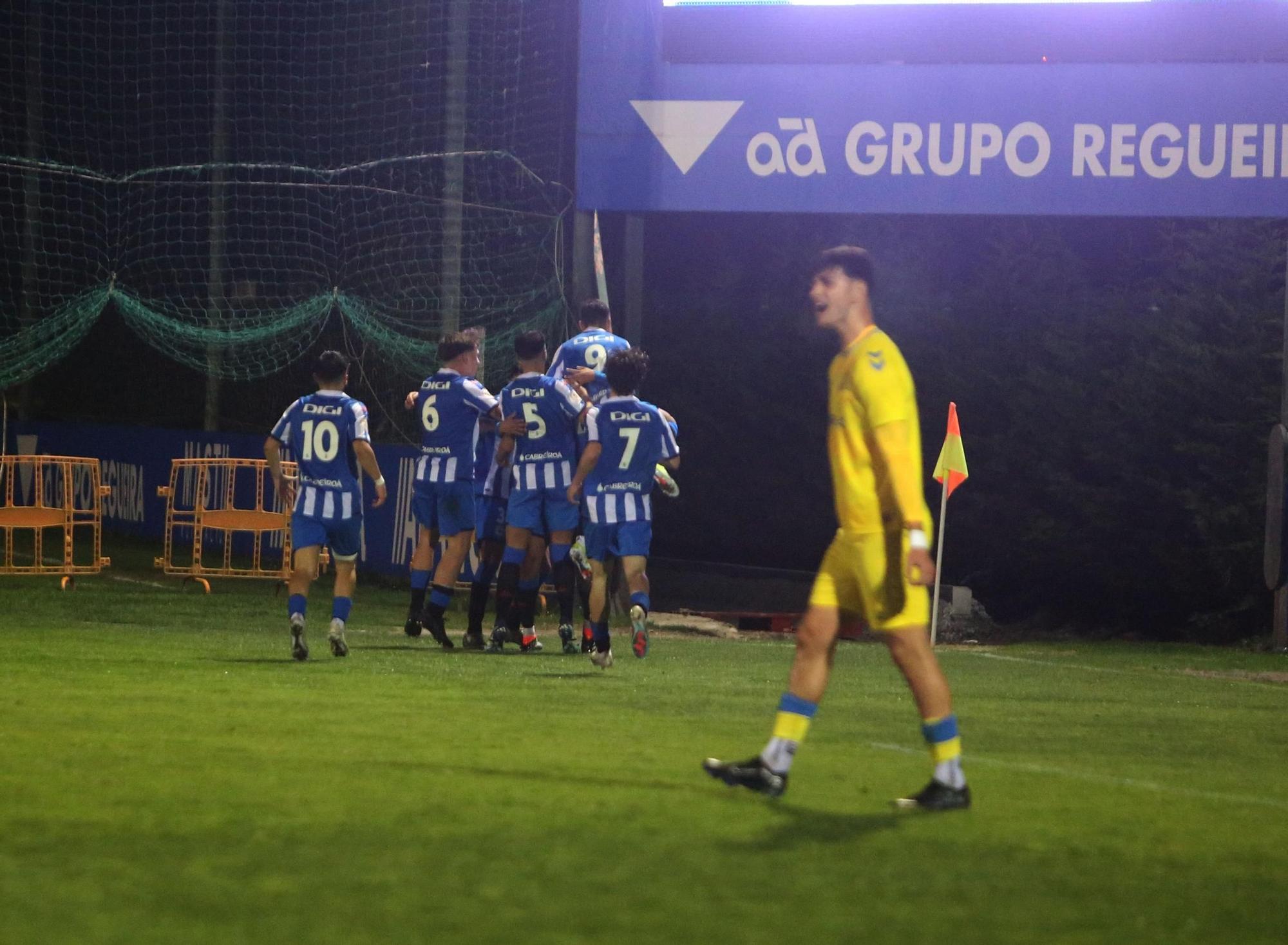 El Dépor Juvenil vence a Las Palmas y sueña con la Copa