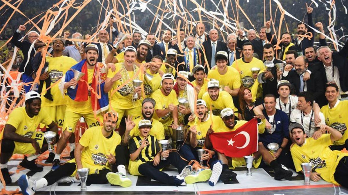 El Fenerbahçe se proclamó campeón en la Final Four de Estambul