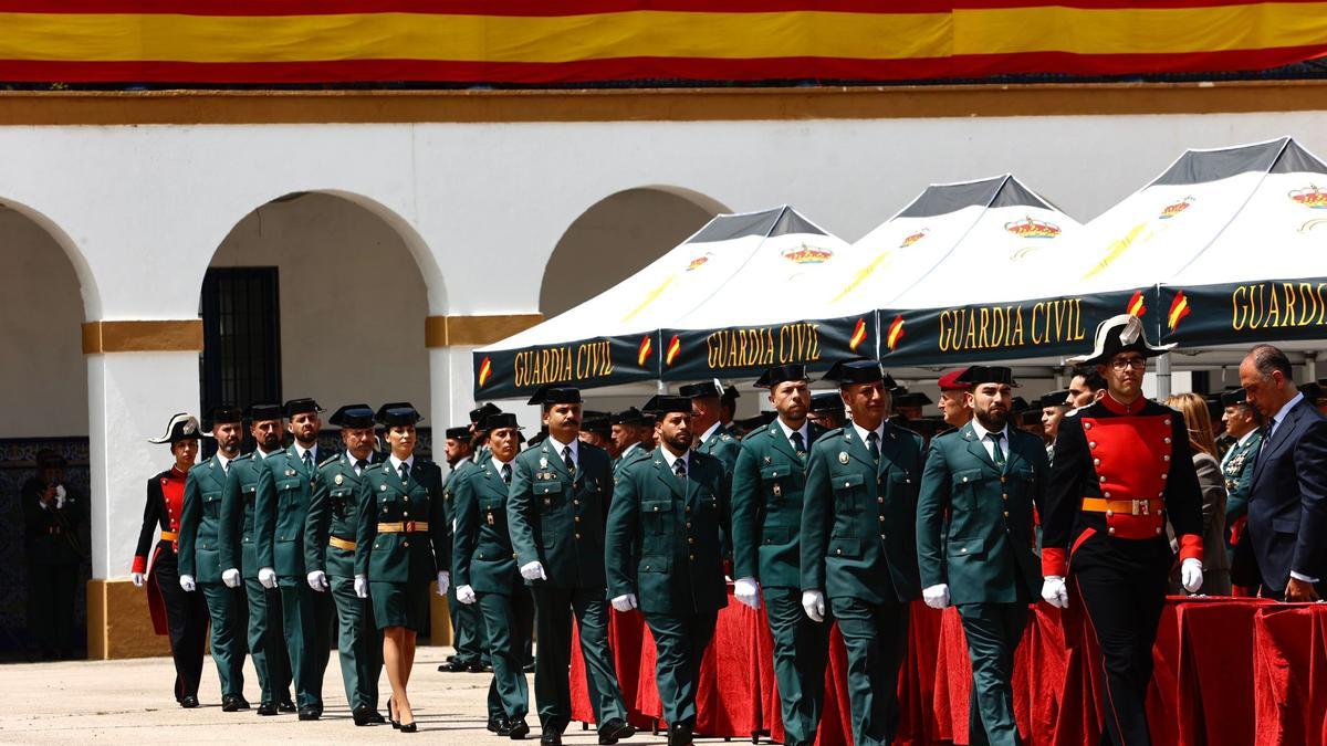 La Guardia Civil celebra el 181 aniversario de su fundación con la entrega de 345 medallas