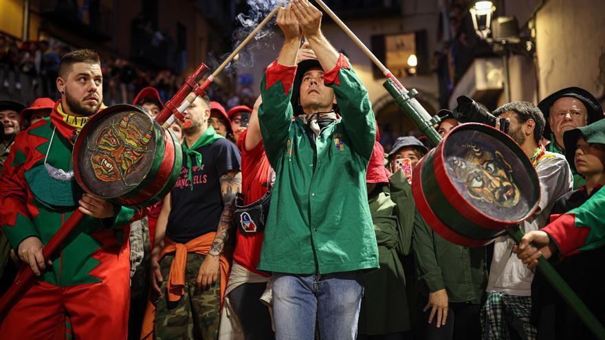 EN FOTOS | Berga posa punt i final a cinc dies de festa amb una Patum Completa multitudinària