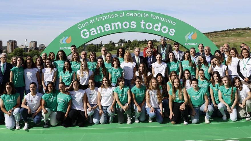 Iberdrola se compromete con 800.000 mujeres deportistas