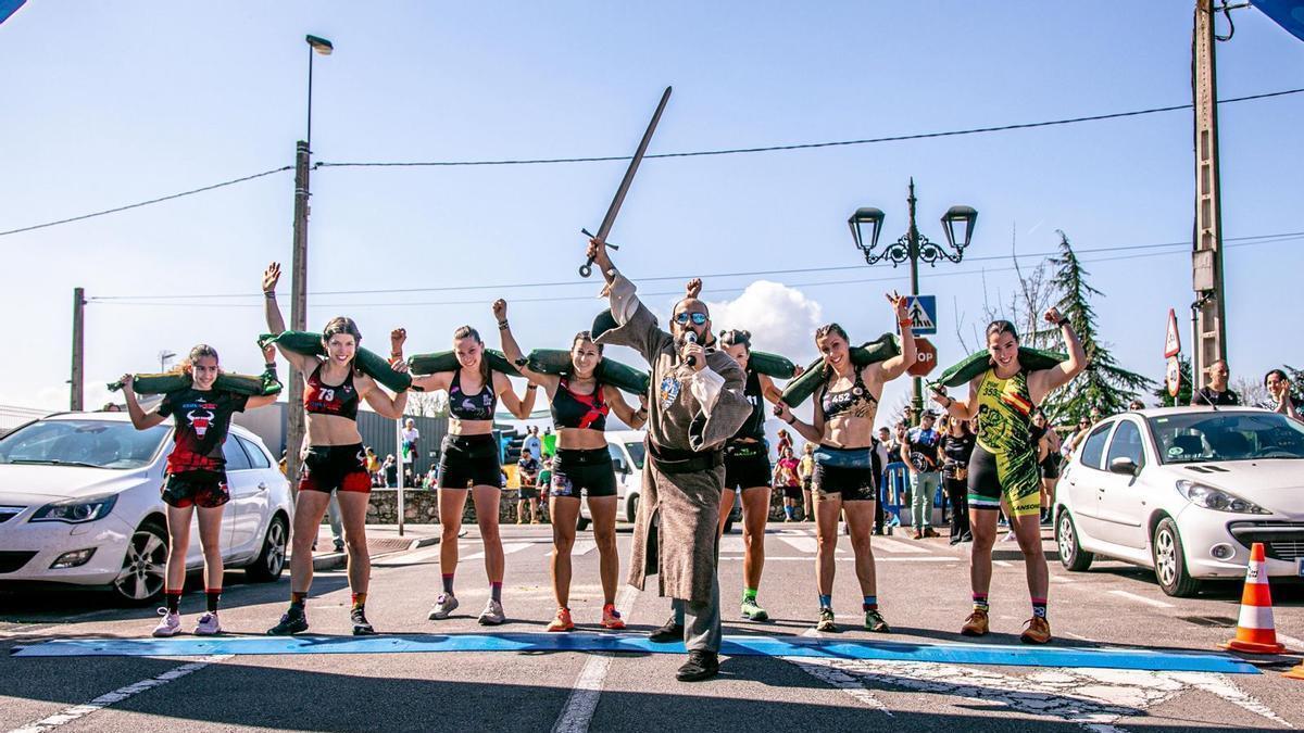 VÍDEO: Masiva participación en la carrera de obstáculos de Llanera