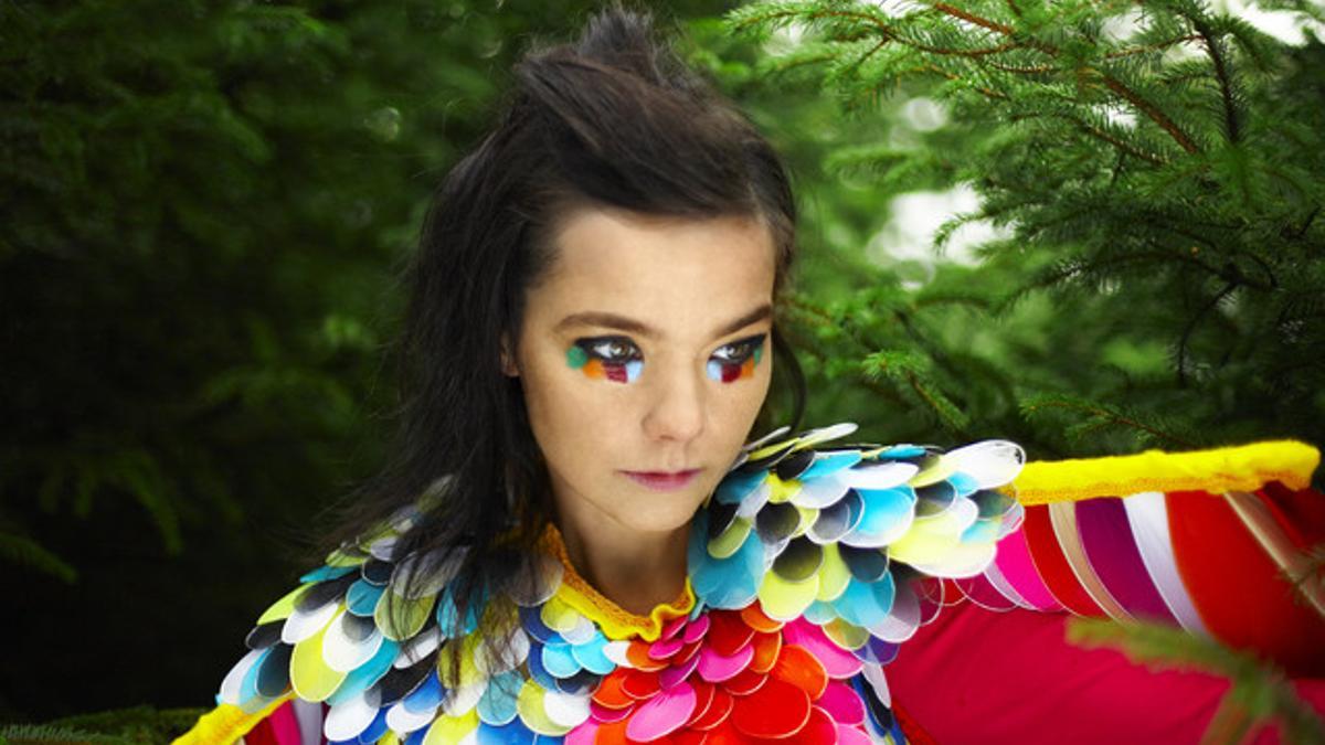 La cantante islandesa Björk
