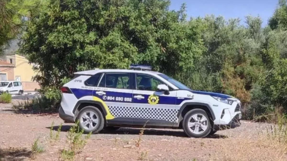 Vehículo de la Policía Local de la Vall d'Uixó.