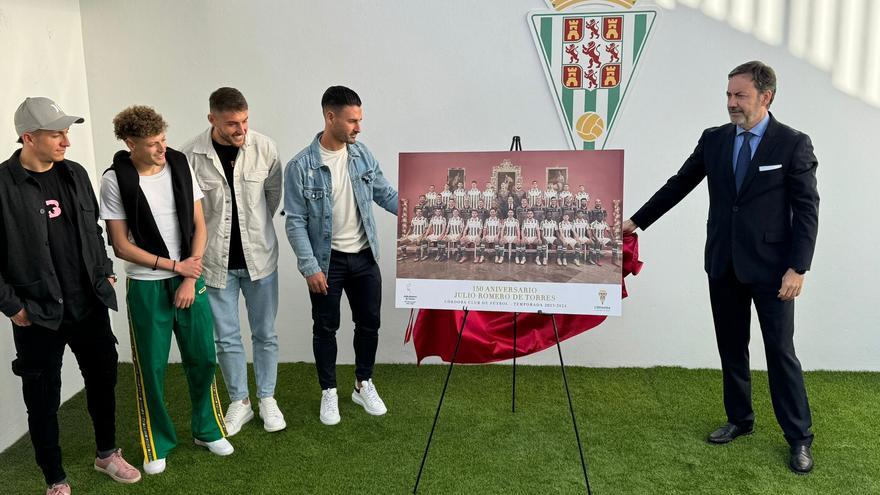 El Córdoba CF y la presentación de su póster oficial, en imágenes