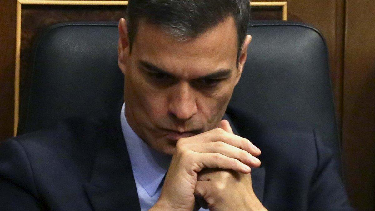 Pedro Sánchez, en la segunda jornada del debate de los Presupuestos, el pasado día 13.