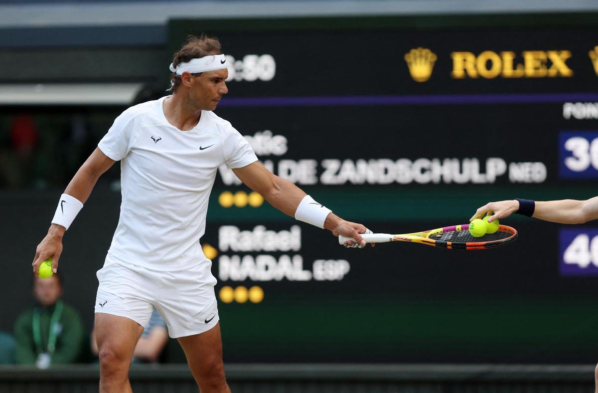 Wimbledon | Botic van de Zandschulp - Rafael Nadal