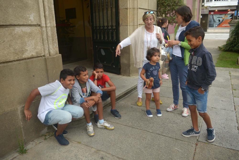 O Salnés dice adiós a sus niños saharauis