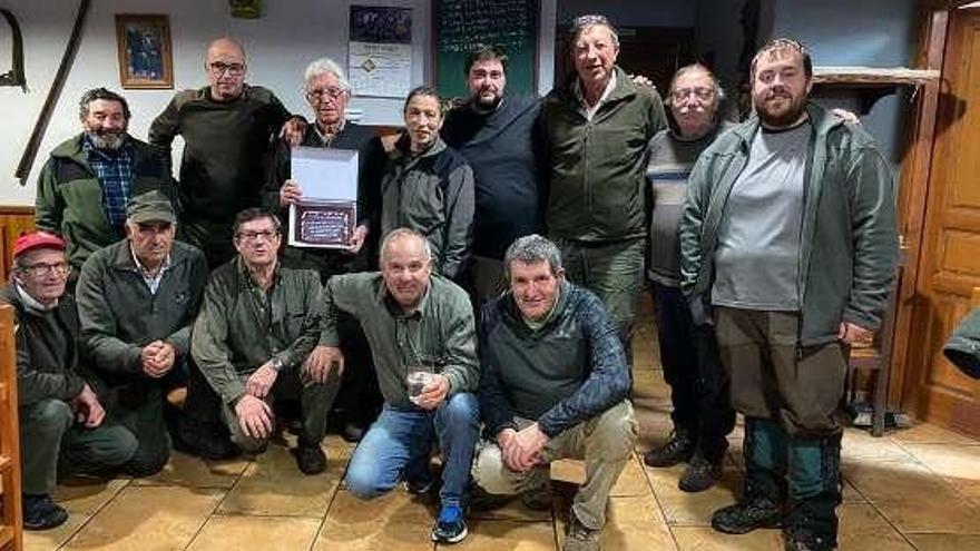 Homenaje a un veterano cazador