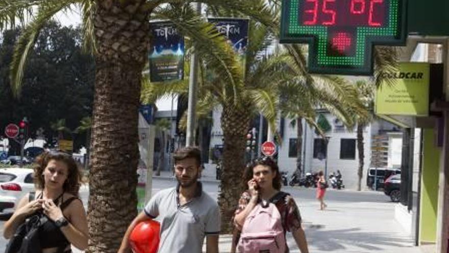 Agosto se estrena con la primera ola de calor del verano y se rozarán los 40 grados