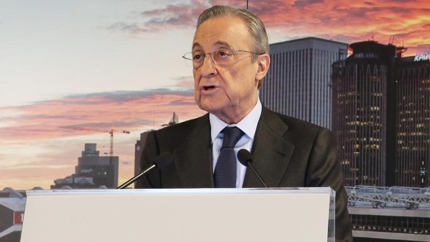 Florentino Pérez, presidente del Real Madrid