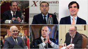 Martínez Arrieta, Sánchez Melgar, Antonio del Moral, Pablo Llarena, Angel Hurtado y Leopoldo Puente