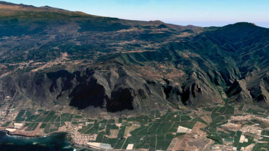 La diferencia de cota entre El Tanque y la costa de Los Silos hacen viable una central hidroeléctrica de salto.