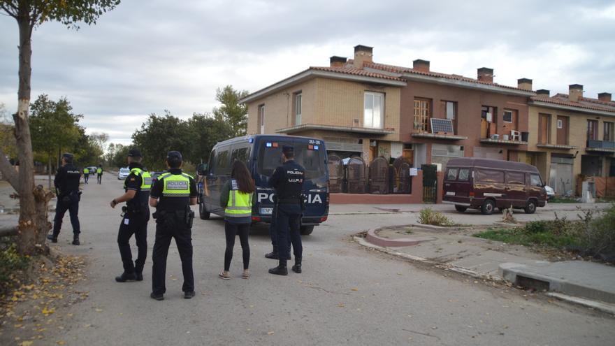 Policia Nacional i Guàrdia Urbana de Figueres actuen als edificis &#039;ocupats&#039; de la Marca de l&#039;Ham