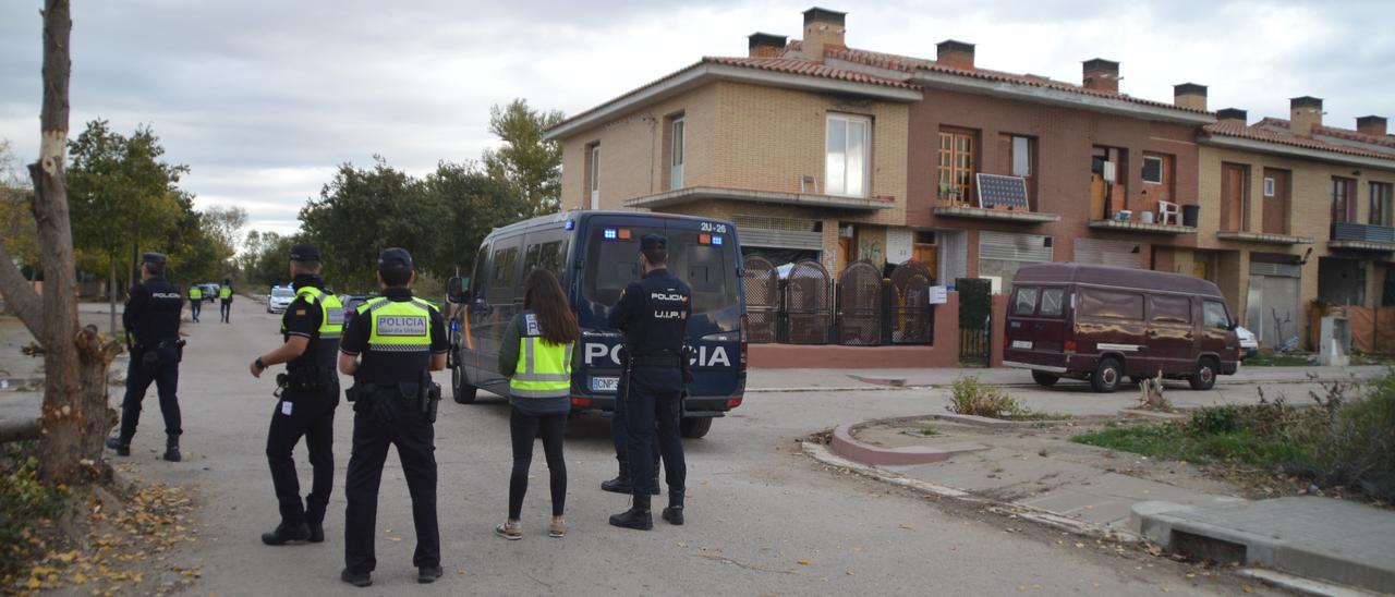 L&#039;operatiu policial d&#039;aquest dimecres a la Marca de l&#039;Ham