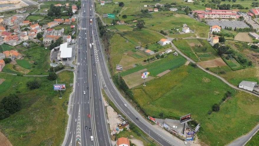 Avenida de Alfonso Molina, en el tramo en el que se ejecutará su ampliación.