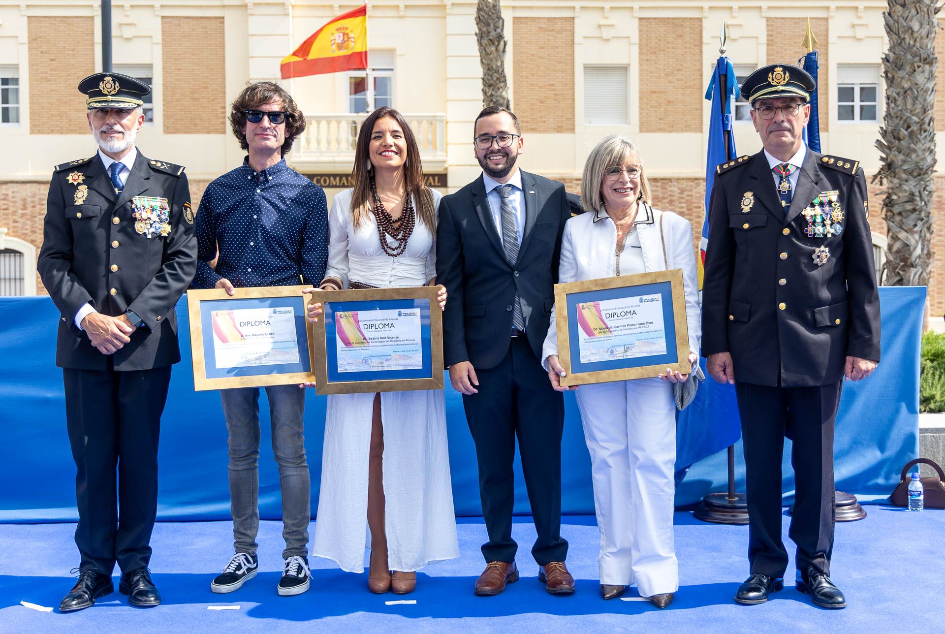 La Policía Nacional celebra en Alicante el día de su patrón