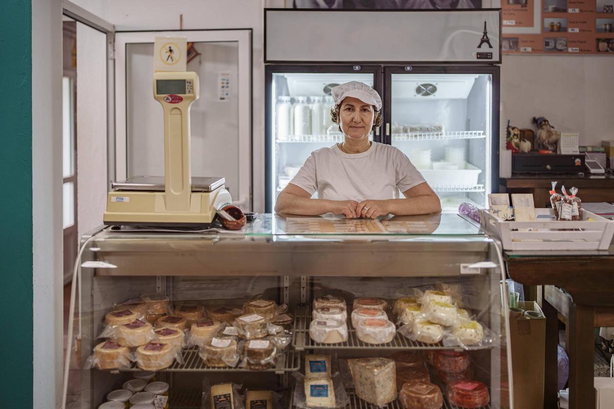 Marina Hernández Campos, artesana quesera y emprendedora propietaria de “Quesos Marina”