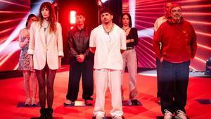 Concursantes de GH Dúo en la sala de expulsión