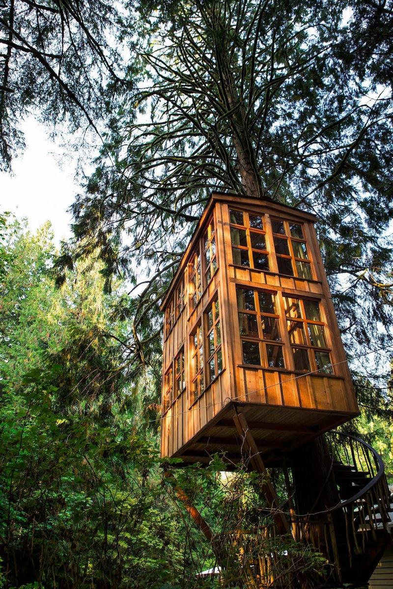 Trillium Treehouse, Hoteles Colgados