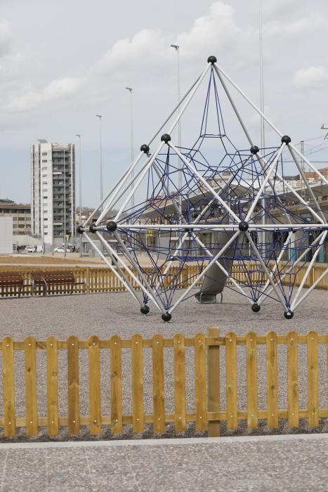 Inauguració de les obres del parc Central