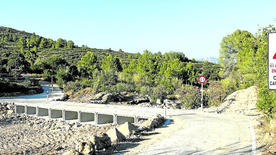 Un puente evitará que los vecinos se queden aislados si crece el Gorgos