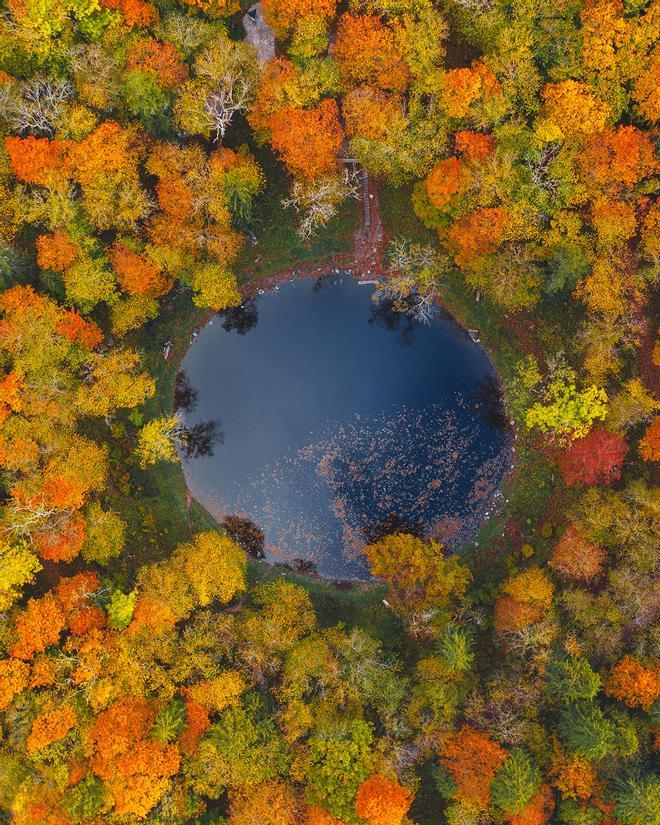 S Kaali Meteorite Crater Evolumina