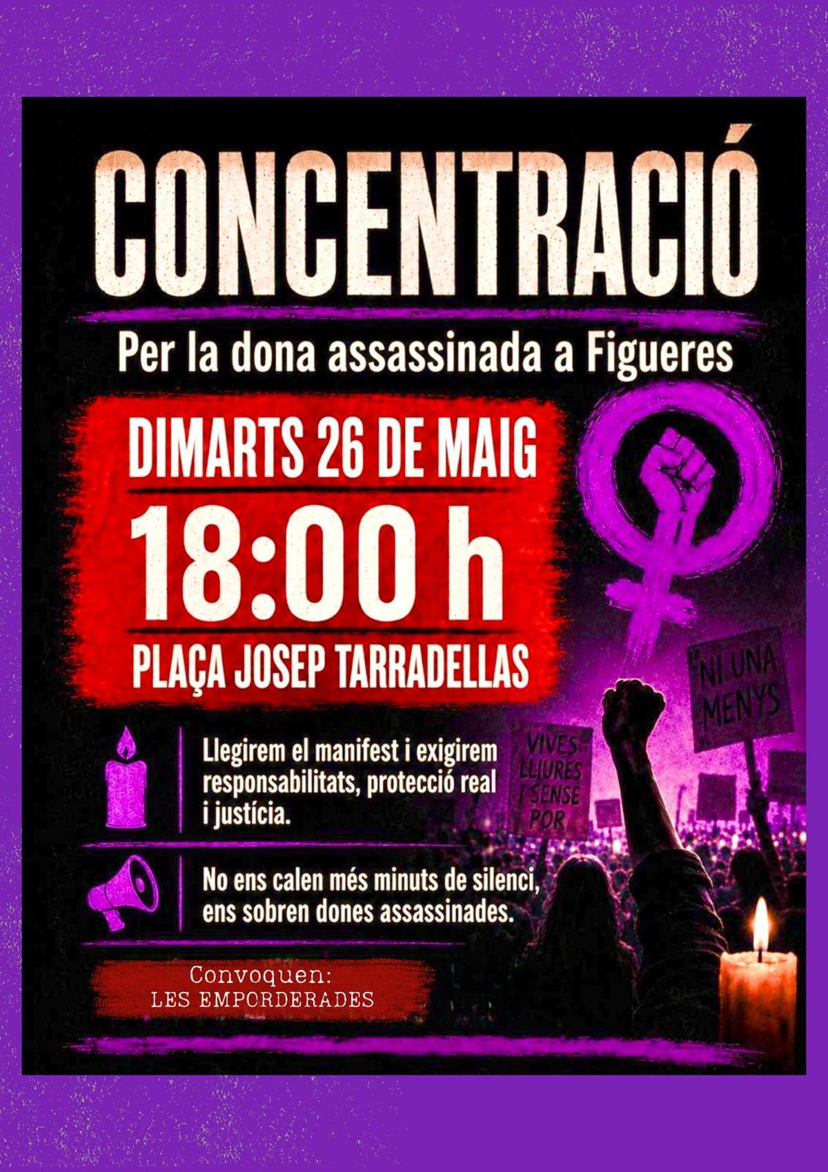 Cartell de la manifestació.