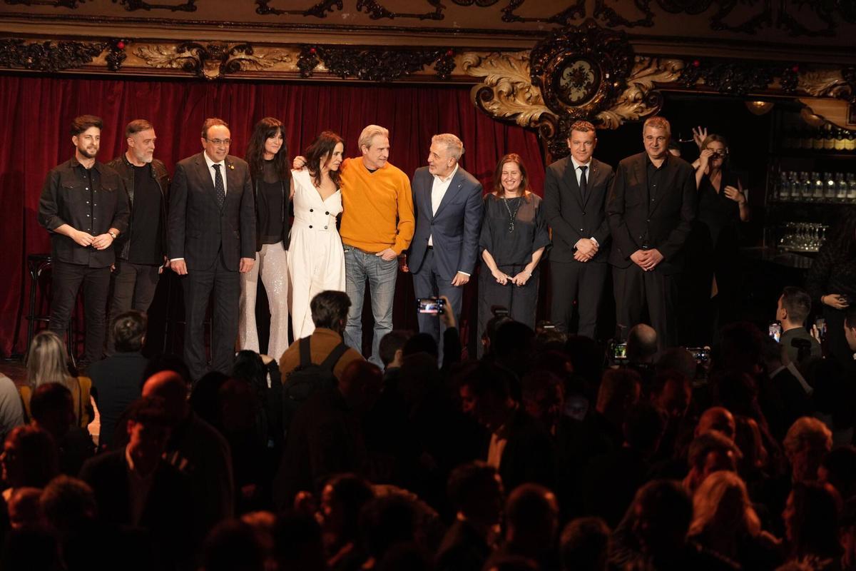 La restauració de Barcelona torna a omplir La Paloma de cares conegudes i homenatja Alberto San Juan