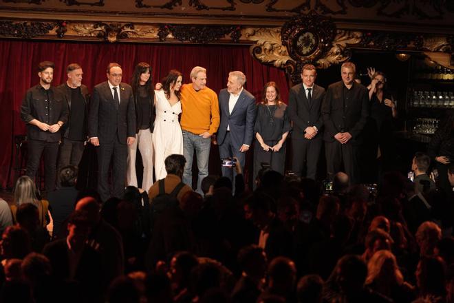La restauració de Barcelona torna a omplir La Paloma de cares conegudes i homenatja Alberto San Juan