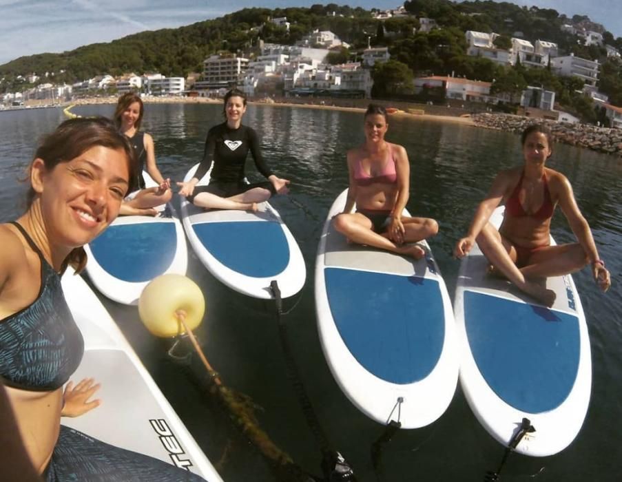 SUP Ioga a la Costa Brava