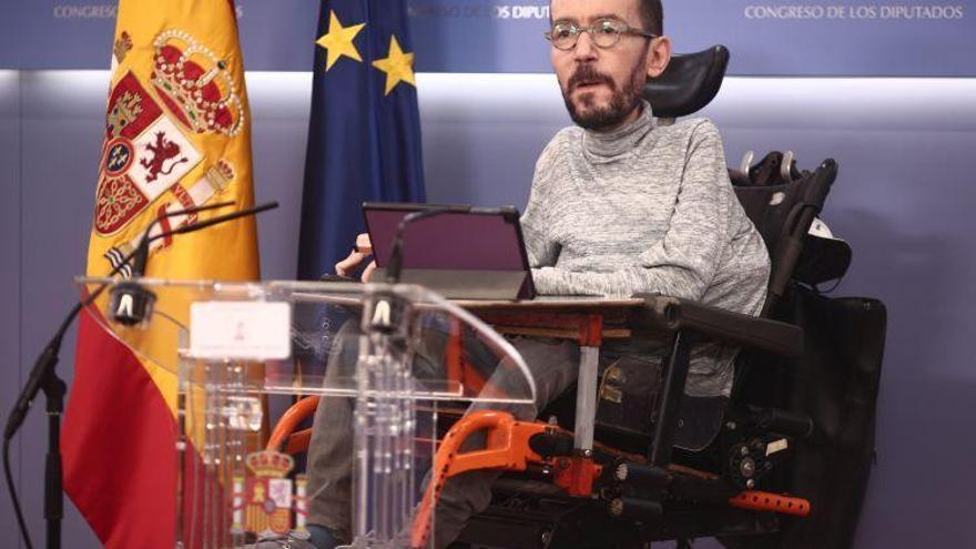 Pérez Calvo exige a Podemos Aragón que desautorice a Echenique