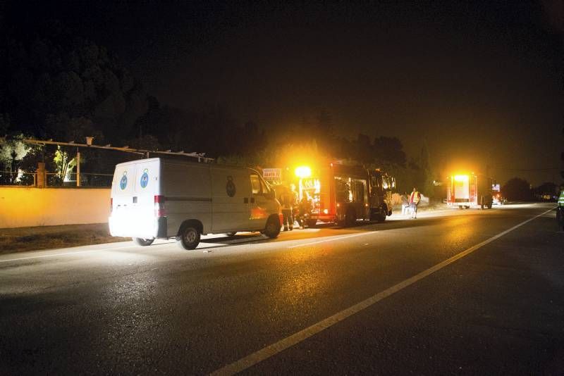 Fotogalería del incendio de la Residencia Santa Fe