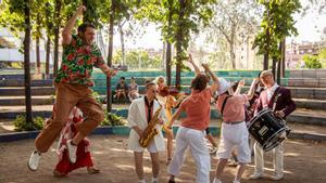 Representación de 2024 de la compañía Parking Shakespeare en el parque de la Estació del Nord.