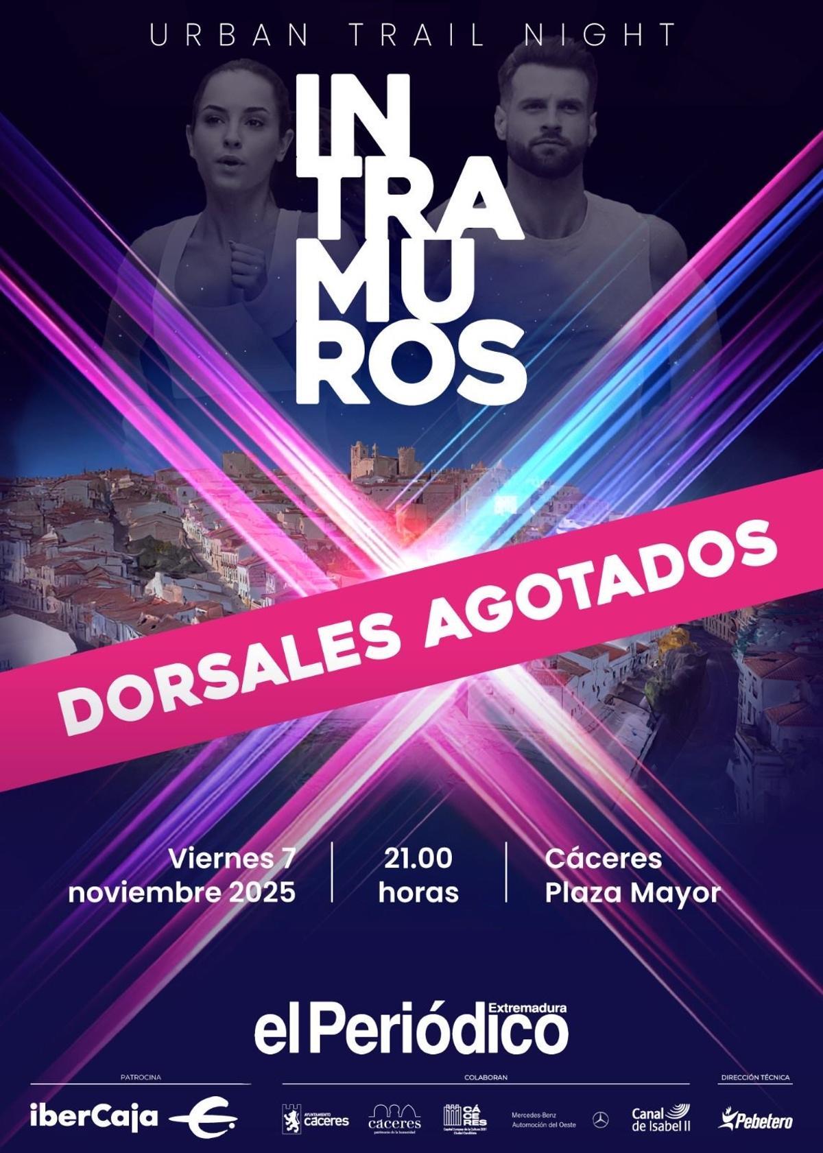 Cartel de la Urban Trail Night