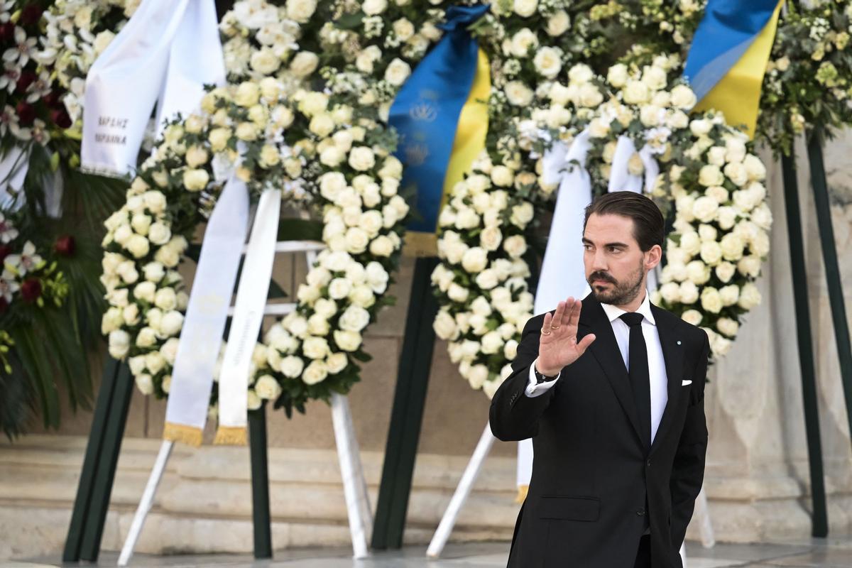 Funeral del rey Constantino de Grecia en Atenas